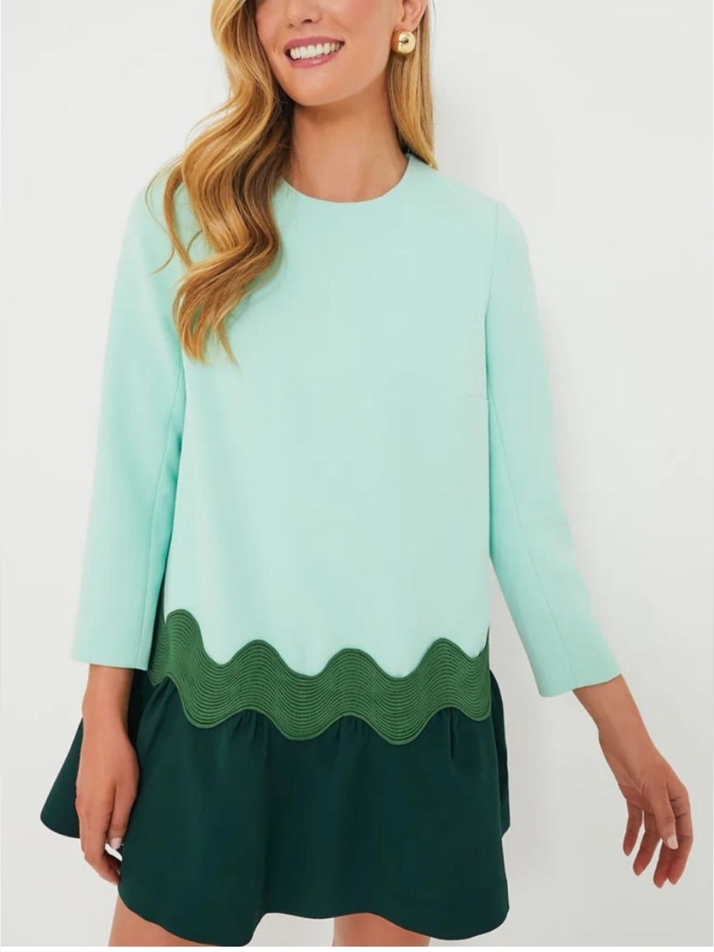 Tuckernuck Sea Grove
Pierce Long Sleeve Drop
Waist A Line Mini Dress Size M